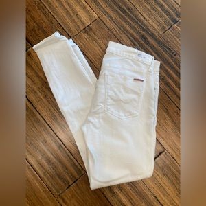 White Hudson Jeans 27 - mid rise Nico